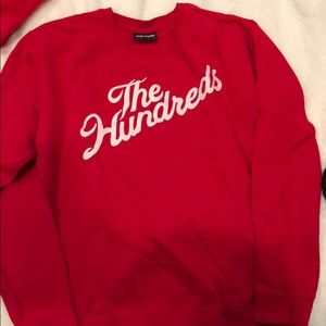 The Hundreds Sweatshirt L Red